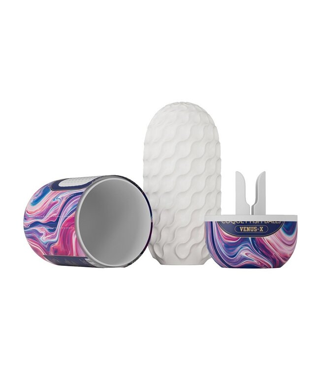 Pretty Love - Venus X - Coquettisch Ball - Masturbator - Wit