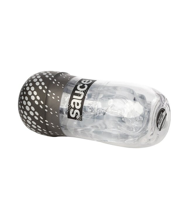 Sauce - Zwarte Peper Sauce Cup - Masturbatorhuls - Transparant