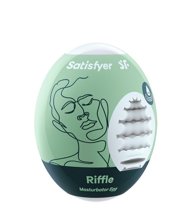SATISFYER MASTURBATOR EGG 3ER SET RIFFLE,BUBBLE,FIERCE