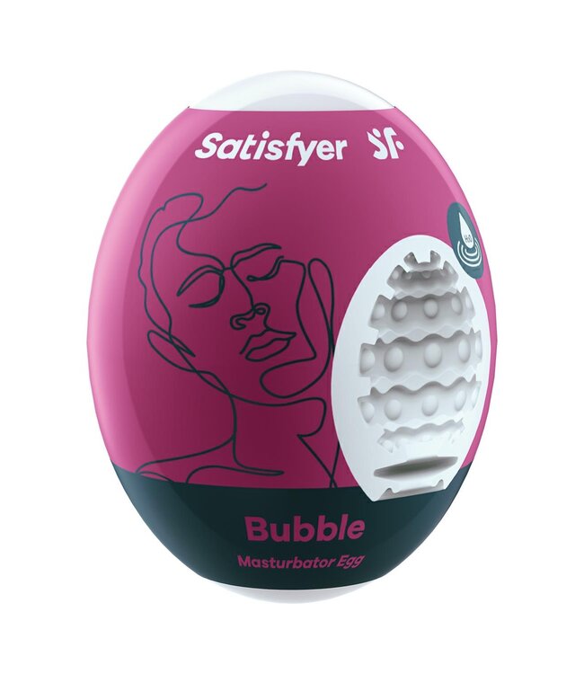 SATISFYER MASTURBATOR EGG BUBBLE