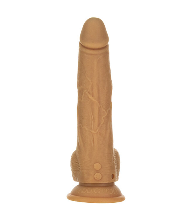 Naked Addiction - Thrusting Dong met Afstandsbediening 23 cm Caramel