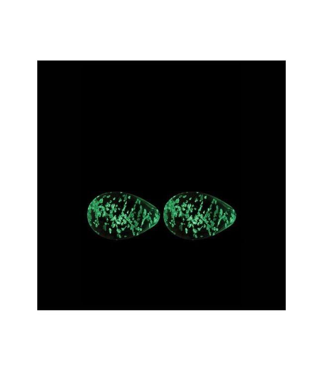 Set Glass toys Glow in the dark