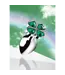 XR Brands Lucky Clover Gem - Butt Plug With Vibrating Ring