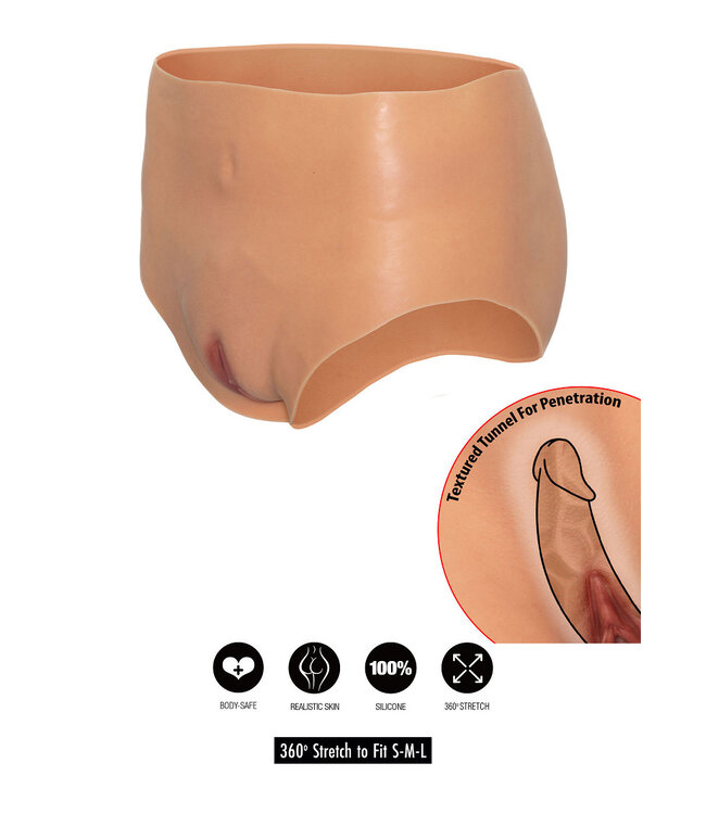 Alter Ego Open Vagina Brief High Waist