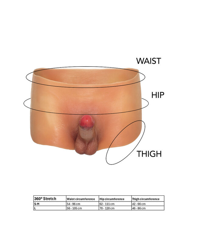 Alter Ego Boxershort With Penis (18 cm)