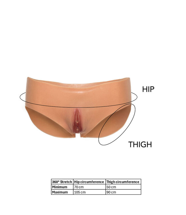 Alter Ego Open Vagina Brief Low Waist