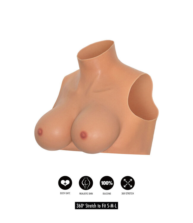 Alter Ego Wearable Breasts Crop Top With G-Cup