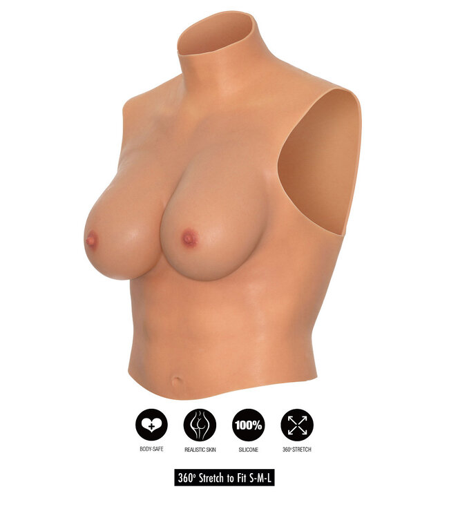 Alter Ego Wearable Breasts Shirt With D-Cup