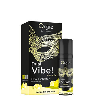 Orgie Orgie - Dual Vibe Liquid Vibrator Lemon Gin & Tonic