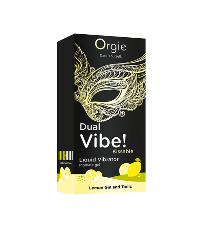 Orgie - Dual Vibe Liquid Vibrator Lemon Gin & Tonic