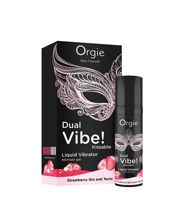 Orgie - Dual Vibe Liquid Vibrator Strawberry Gin & Tonic