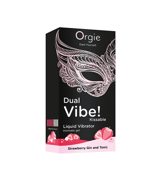 Orgie - Dual Vibe Liquid Vibrator Strawberry Gin & Tonic