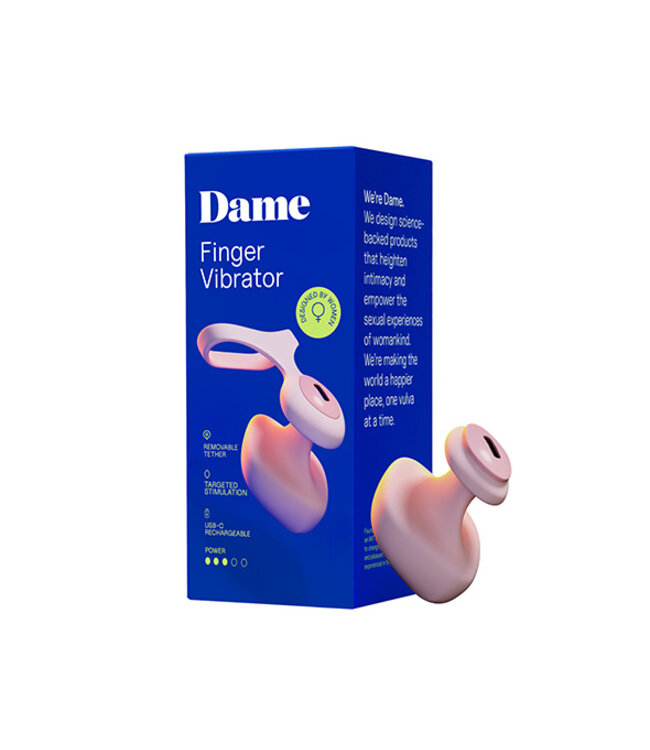 Dame - Fin 2.0 Finger Vibrator Quartz