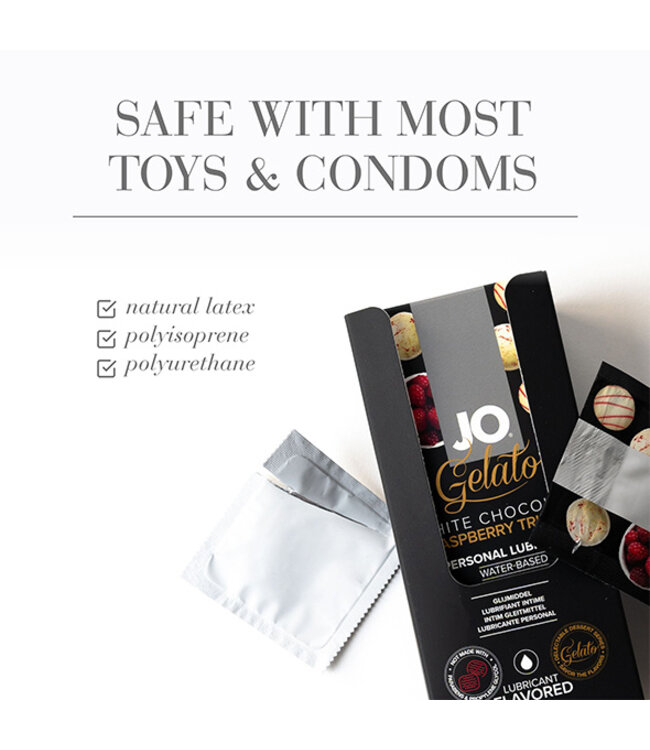 JO - White Chocolate & Raspberry Truffle Sachet 10 ML Black