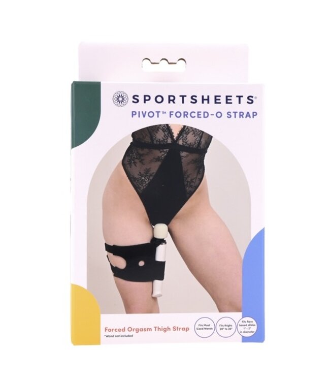 Sportsheets - Pivot 2 in 1 Forced-O Strap Black