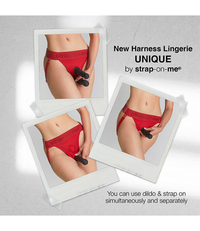Strap-on-me - Unique harness Red