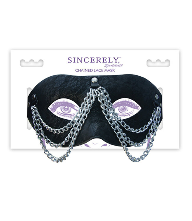 Sportsheets - Sincerely Chained Lace Mask