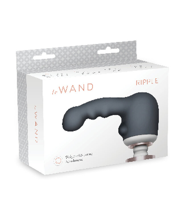 Le Wand - Silicone Opzetstuk Ripple Weighted