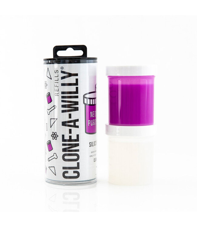 Clone-A-Willy - Refill Neon Purple Silicone