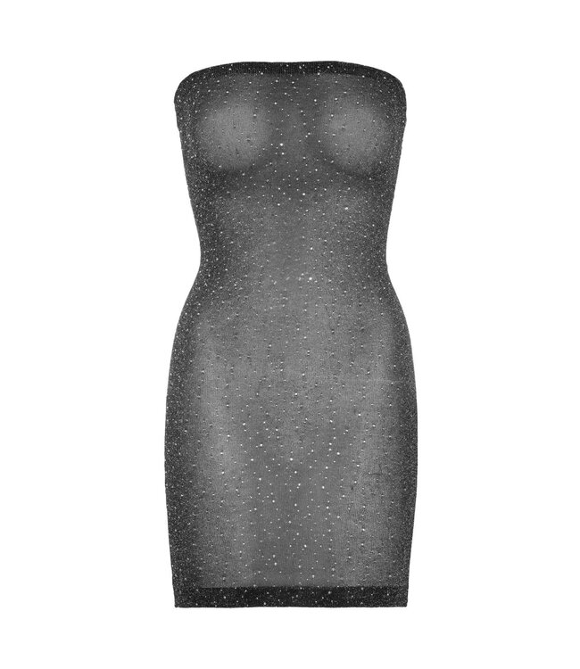 Leg Avenue Lurex rhinestone tube dress