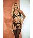 Leg Avenue Bra top, garterbelt & string