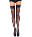 Leg Avenue Sheer Thigh Highs Lace Top