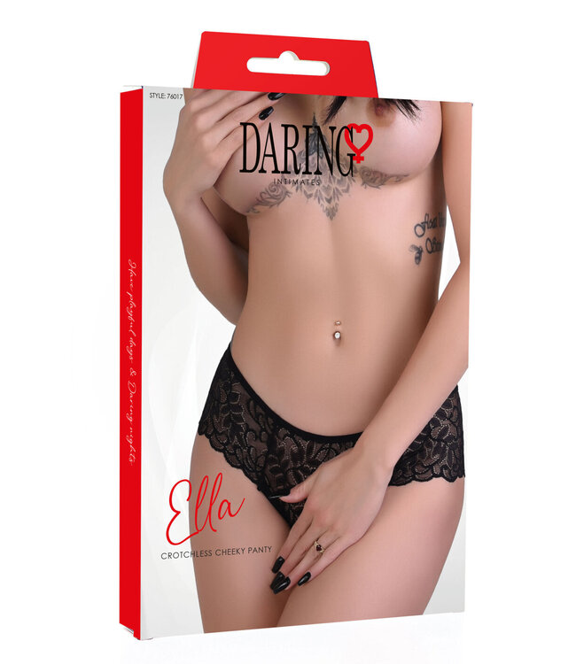 Daring Intimates Ella crotchless cheeky panty