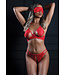 Daring Intimates 3PC Bra, Panty and Blindfold