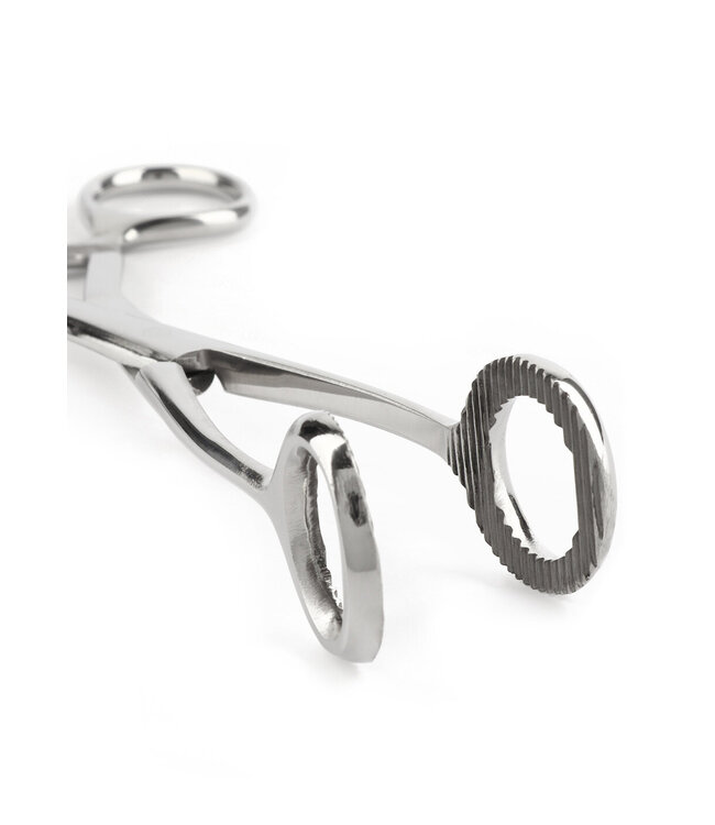Mr. Steel Cube Tongs O Shape