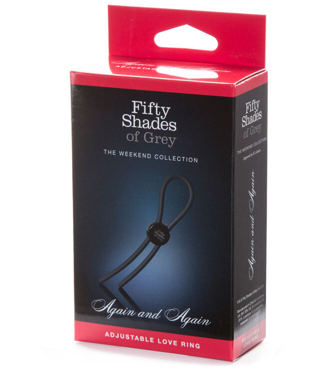 Fifty Shades of Grey Again and Again Adjustable Love Ring