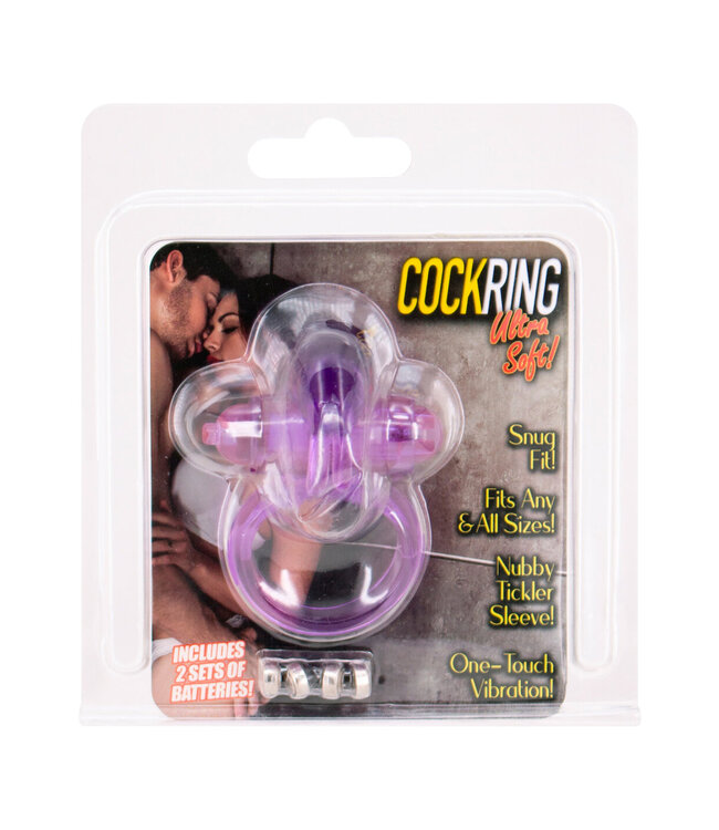 Seven Creations Rabbit Vibrating Cockring