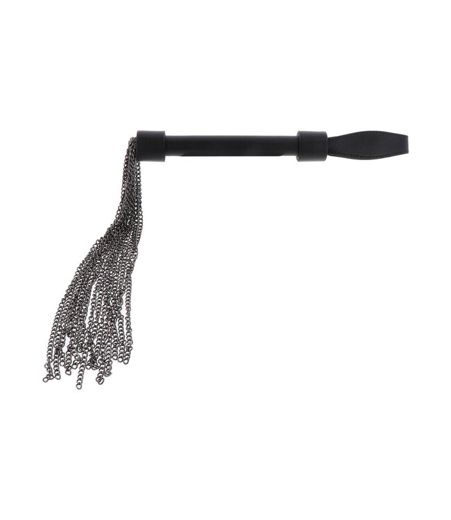Hidden Desire Masters Real Leather Chain Whip