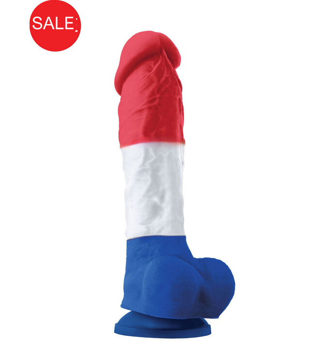 NS Novelties Tricolor Dildo 8'