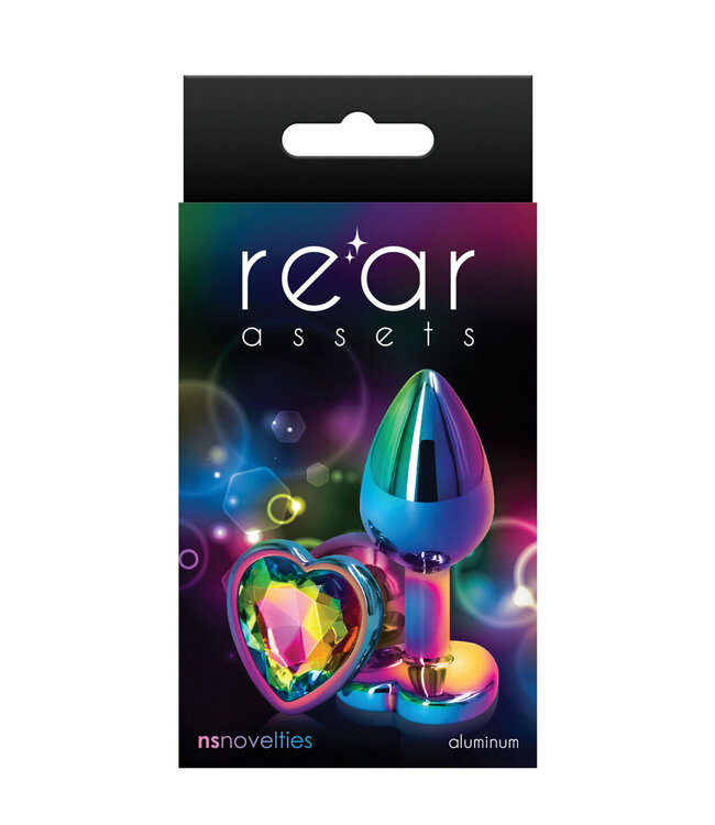 NS Novelties Rear Assets Mulitcolor Heart Small