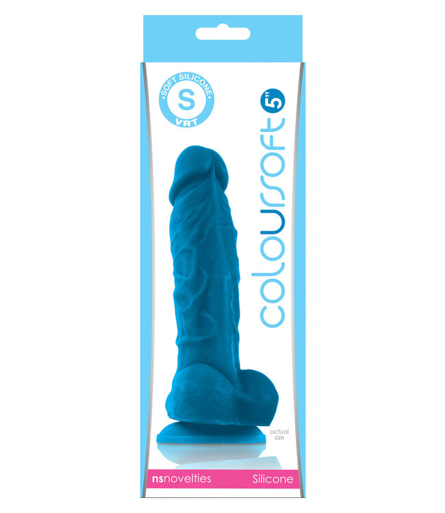 NS Novelties ColourSoft 5' Soft Dildo
