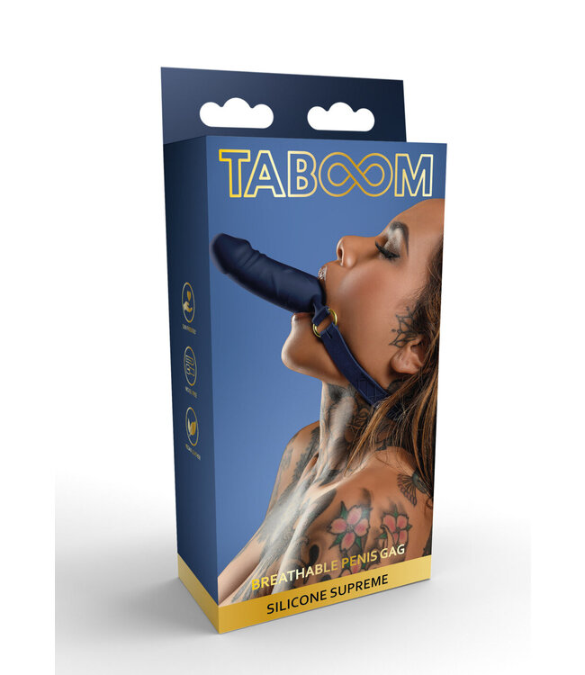 Taboom Silicone Supreme Breathable Penis Gag