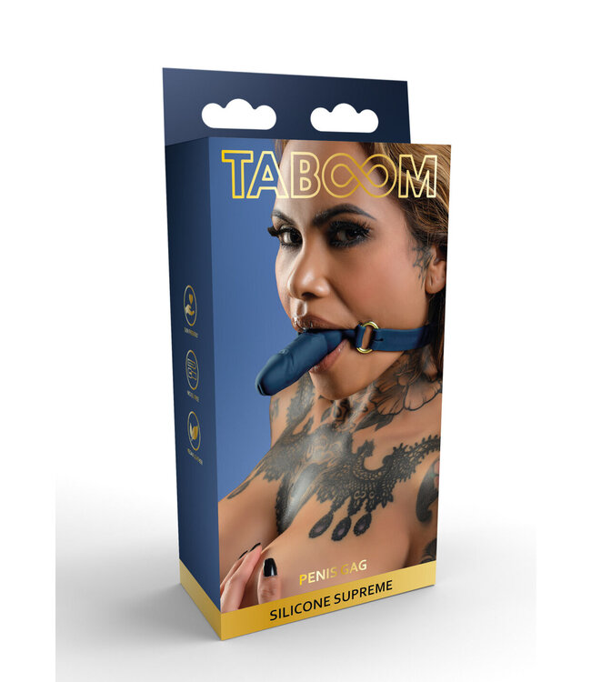 Taboom Silicone Supreme Penis Ball Gag