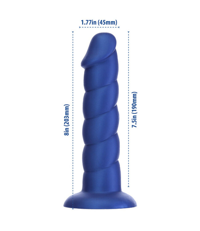 Addiction - Fantasy Addiction 20 cm Unicorn Blauw