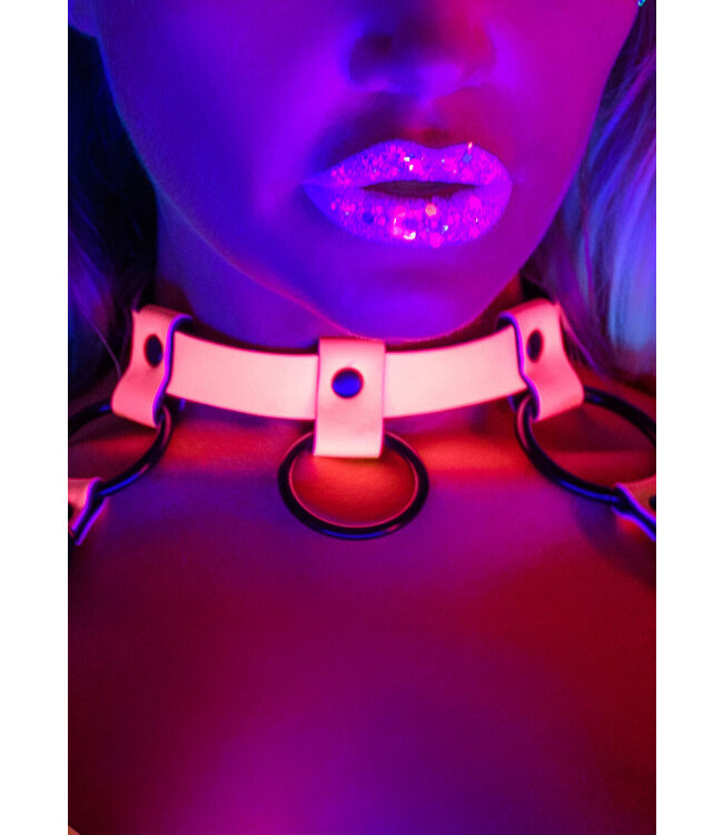 Taboom Glow In The Dark Open Cup Bra Harness