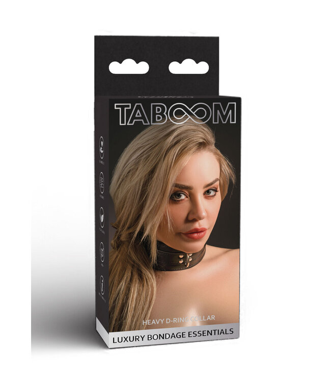 Taboom Bondage Essentials Heavy D-Ring Collar