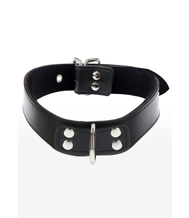 Taboom Bondage Essentials Elegant D-Ring Collar