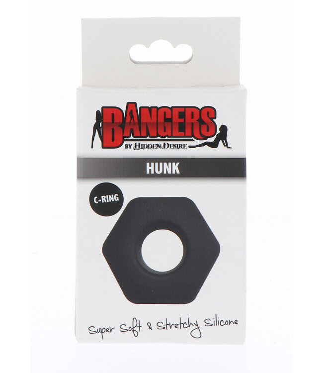 Hidden Desire Bangers C-Rings Soft Silicone Hunk C-Ring
