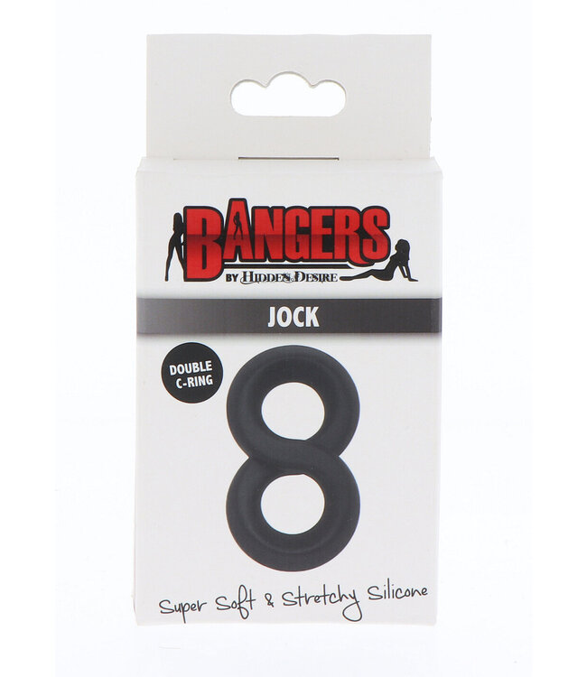 Hidden Desire Bangers C-Rings Soft Silicone Jock C-Ring