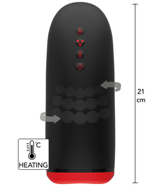 Hidden Desire Fusion X Beaded Tongue Masturbator
