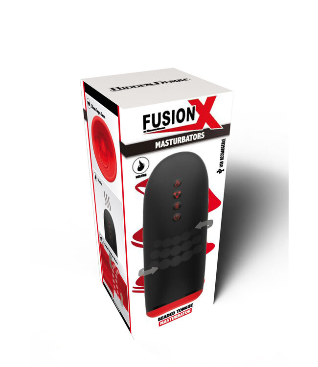 Hidden Desire Fusion X Beaded Tongue Masturbator