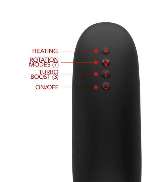 Hidden Desire Fusion X Beaded Tongue Masturbator