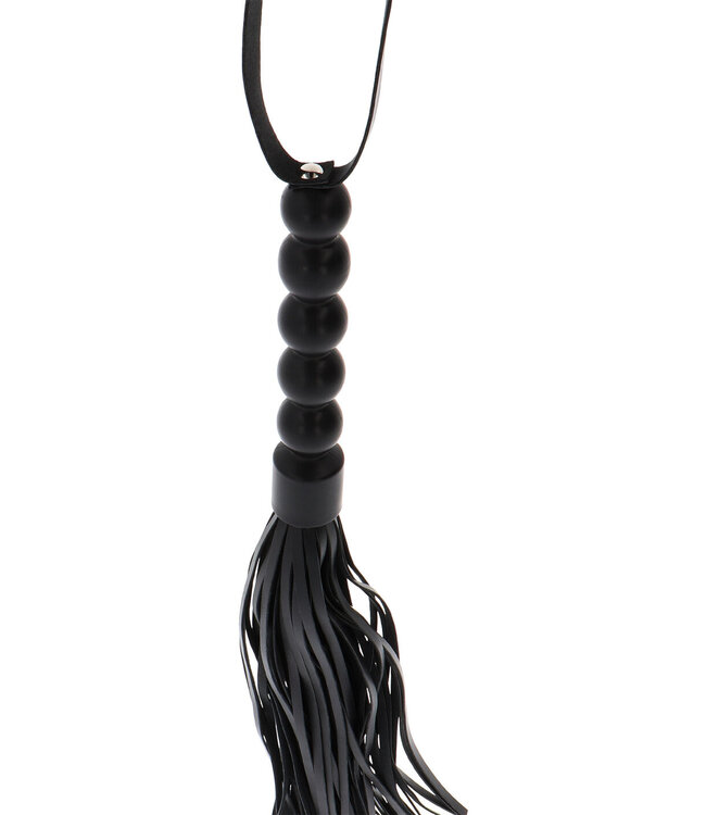Hidden Desire Extreme Short Beaded Flogger Whip