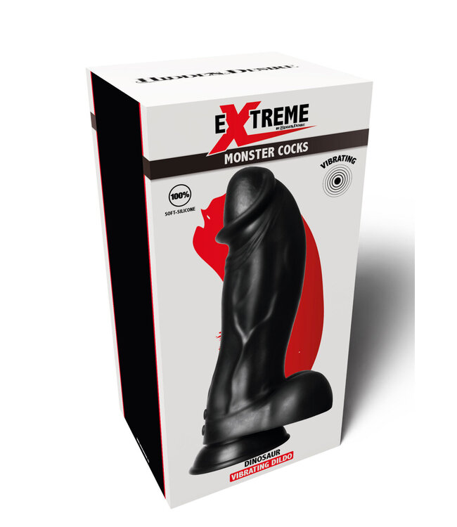 Hidden Desire Extreme Vibrating Dinosaur Monster Dildo
