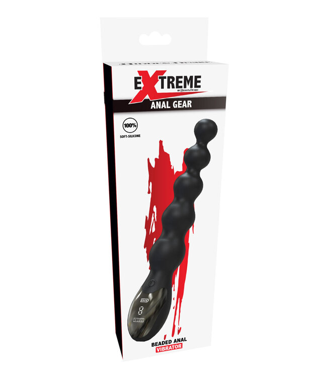 Hidden Desire Extreme Beaded Anal Power Vibrator