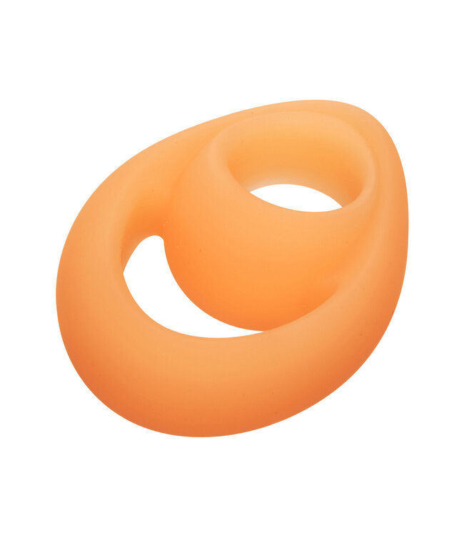 CalExotics Alpha Glow-In-The-Dark Liquid Silicone Teardrop Ring